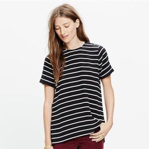 Madewell Silk Tailored Tee